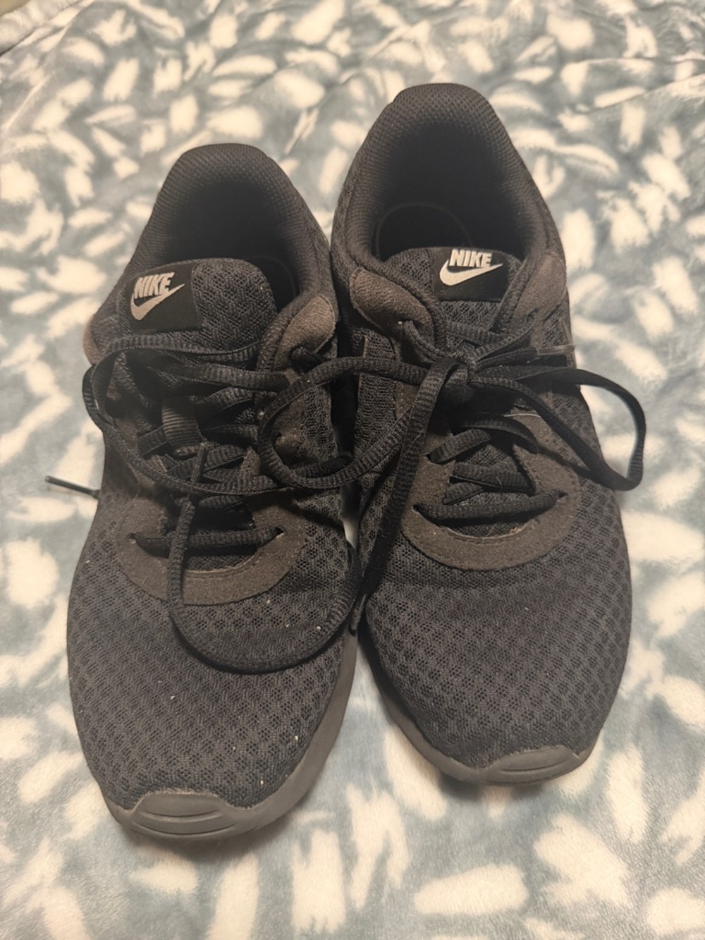 Nike Black Mesh Athletic Sneakers